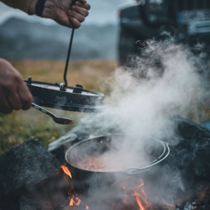 Petromax Feuertopf ft 9 mit Füßen 36,5 x 23,5 x 33 cm